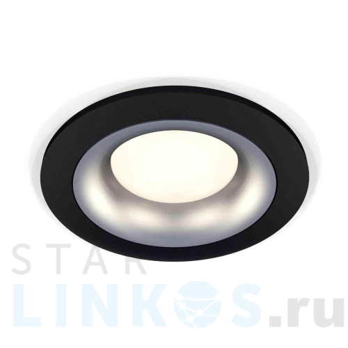 Купить с доставкой Комплект встраиваемого светильника Ambrella light Techno Spot XC7622004 SBK/MCH черный песок/хром матовый (C7622, N7013) в Туле
