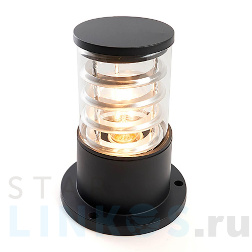 Купить с доставкой Садово-парковый светильник Feron DH0800 столб E27 230V черный 41915 в Туле