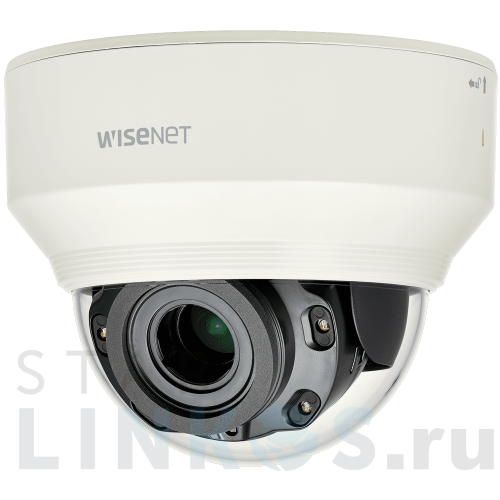 Купить с доставкой Купольная 2 Мп IP-камера Wisenet XND-L6080R с motor-zoom и ИК-подсветкой в Туле фото 2