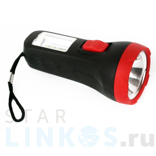 Купить с доставкой Ручной светодиодный фонарь Ultraflash Т от батареек 105х45 75 лм LED16014 14253 в Туле