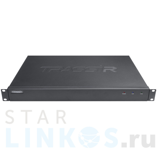Купить с доставкой Сетевой регистратор на 16 каналов под 2 HDD любого объема – TRASSIR MiniNVR AnyIP 16 в Туле