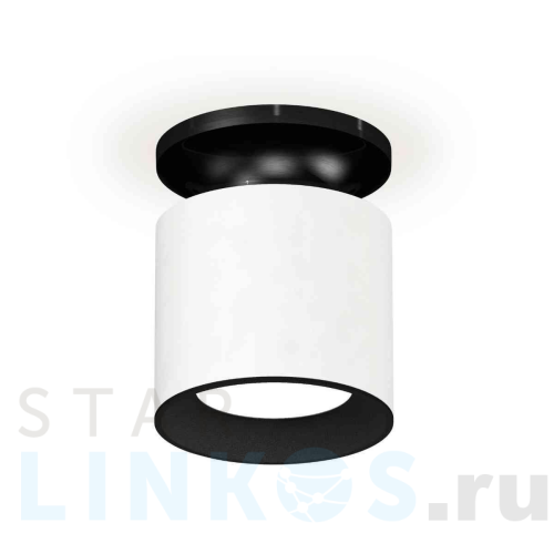 Купить с доставкой Комплект накладного светильника Ambrella light Techno Spot XS7401080 SWH/PBK/SBK белый песок/черный полированный/черный песок (N7926, C7401, N7021) в Туле