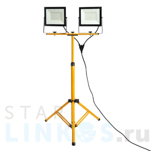 Купить с доставкой Светодиодный прожектор Feron LL-505 на штативе 200W 48506 в Туле