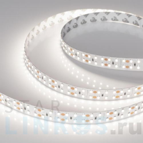 Купить с доставкой Светодиодная лента Arlight 19,2W/m 240LED/m 2835SMD дневной белый 5M 021448(2) в Туле