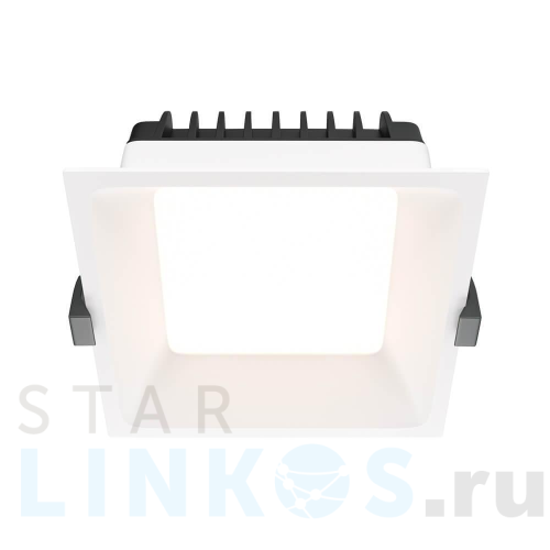Купить с доставкой Встраиваемый светодиодный светильник Maytoni Technical Okno DL056-12W4K-W в Туле