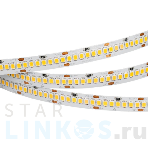 Купить с доставкой Светодиодная лента Arlight 11W/m 252LED/m 2835SMD белый 5M 023555 в Туле