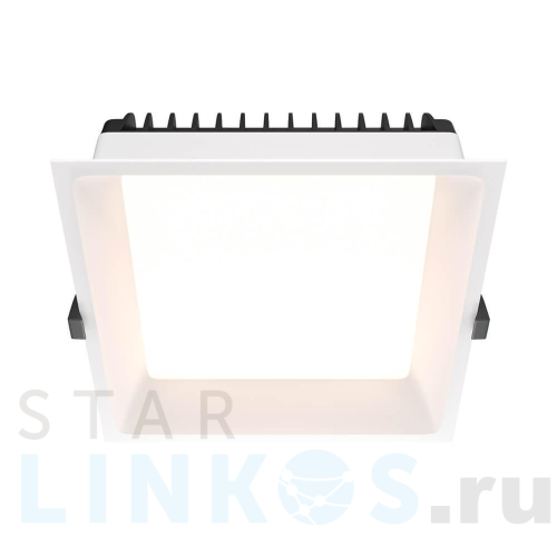 Купить с доставкой Встраиваемый светодиодный светильник Maytoni Technical Okno DL056-24W3K-W в Туле