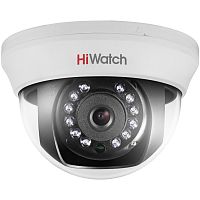 Купить 2Мп HD-TVI купольная камера для помещений HiWatch DS-T201 с ИК-подсветкой в Туле