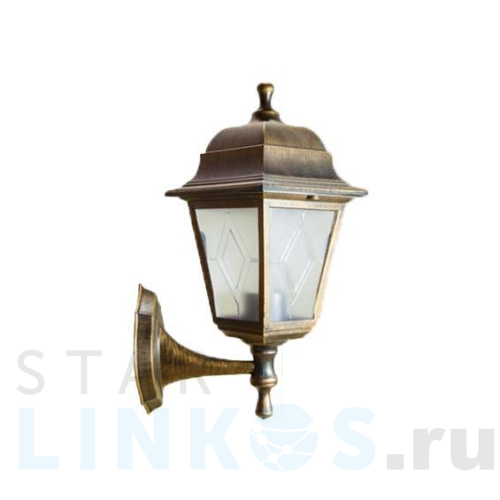Купить с доставкой Уличный настенный светильник Uniel UUL-A01S 60W/E27 IP44 Bronze UL-00009479 в Туле