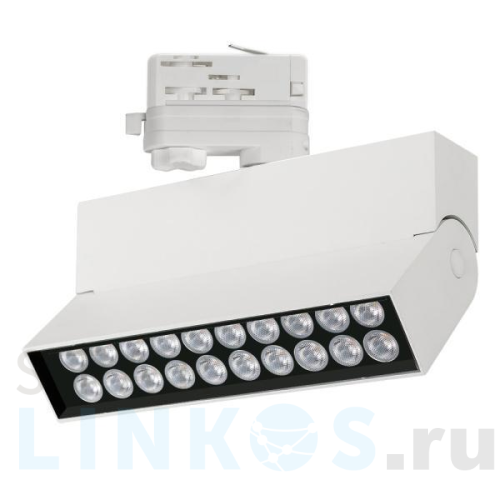 Купить с доставкой Трековый светодиодный светильник Arlight LGD-Loft-Track-4TR-S170-10W White6000 033115 в Туле