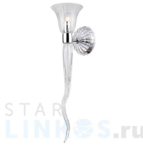 Купить с доставкой Бра Crystal Lux Linda AP1 Chrome в Туле