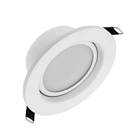 Купить Встраиваемый светодиодный светильник Arlight LTD-80WH 9W Warm White 120deg 018043 в Туле