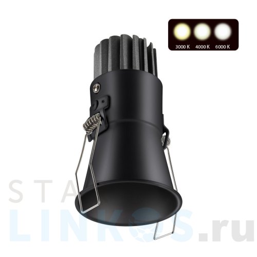 Купить с доставкой Встраиваемый светодиодный светильник Novotech Spot Lang 358907 в Туле