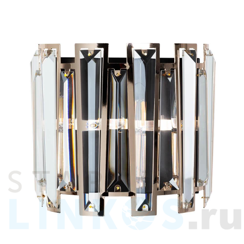 Купить с доставкой Настенный светильник Arte Lamp Amber A1028AP-2BK в Туле