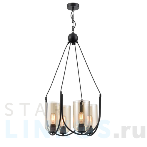 Купить с доставкой Подвесная люстра Vele Luce Fiamma VL5812P04 в Туле