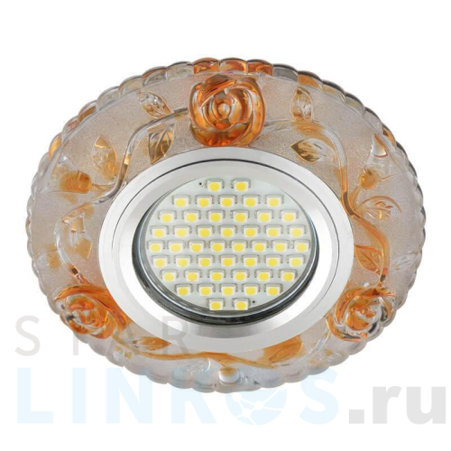 Купить с доставкой Встраиваемый светильник Fametto Luciole DLS-L150 Gu5.3 Glassy/Gold в Туле