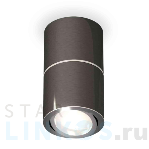 Купить с доставкой Комплект накладного светильника Ambrella light Techno Spot XS7403040 DCH/PSL черный хром/серебро полированное (C7403, A2070, C7403, N7003) в Туле