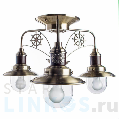 Купить с доставкой Потолочная люстра Arte Lamp Sailor A4524PL-3AB в Туле