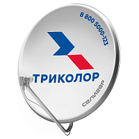 Спутниковая офсетная антенна Супрал 60см (СТВ 0.6м), сталь в Туле