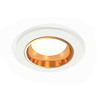 Купить Комплект встраиваемого светильника Ambrella light Techno Spot XC6512004 SWH/PYG белый песок/золото желтое полированное (C6512, N6113) в Туле