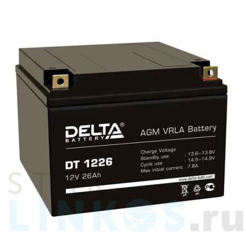 Купить с доставкой Аккумулятор Delta DT 1226 в Туле