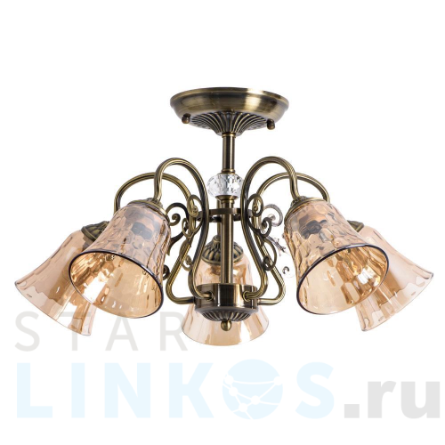 Купить с доставкой Потолочная люстра Arte Lamp Nicole A2702PL-5AB в Туле