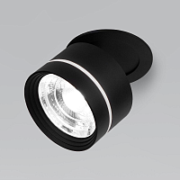 Купить Встраиваемый светодиодный светильник Elektrostandard Stark 25035/LED 8W 4200K чёрный a062932 в Туле