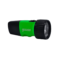 Купить Ручной светодиодный фонарь Gauss аккумуляторный 130х50 40 лм GF103 в Туле