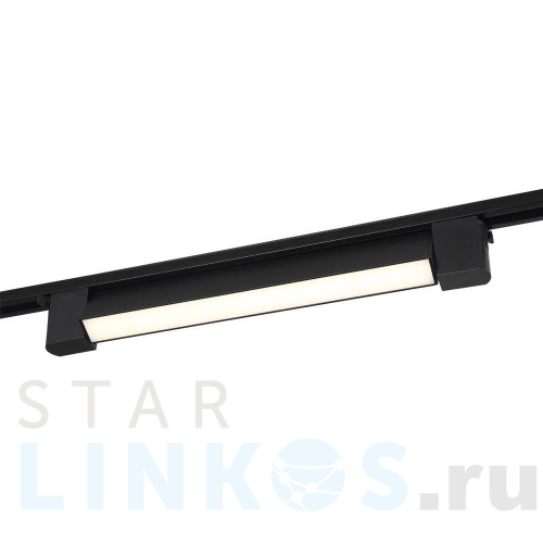 Купить с доставкой Трековый светодиодный светильник Crystal Lux CLT 0.31 010 18W BL M4000K в Туле
