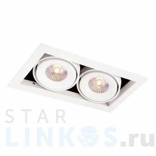 Купить с доставкой Встраиваемый светодиодный светильник Voltalighting GRILL DL0151.36.4K.TW DIM в Туле