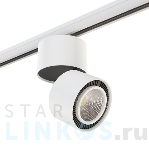 Купить с доставкой Трековый светодиодный светильник Lightstar Forte Muro (594060+214816) A3T214816 в Туле