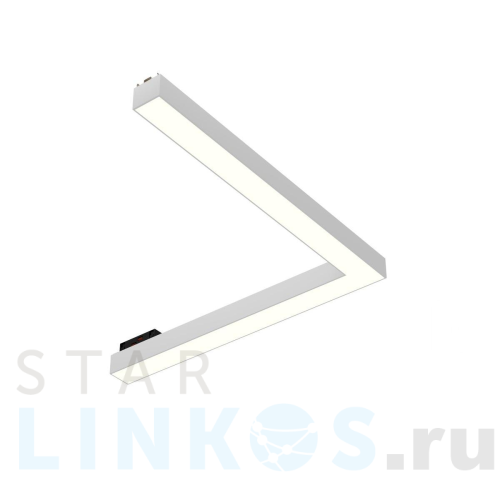 Купить с доставкой Трековый светодиодный светильник 6063 TrackLine Fold Angle (ral9003/400mm/400mm/LT70 — 4K/24W/120deg) 0625207 в Туле