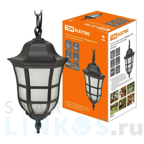 Купить с доставкой Уличный подвесной светильник TDM Electric Меридиан SQ0330-0098 в Туле