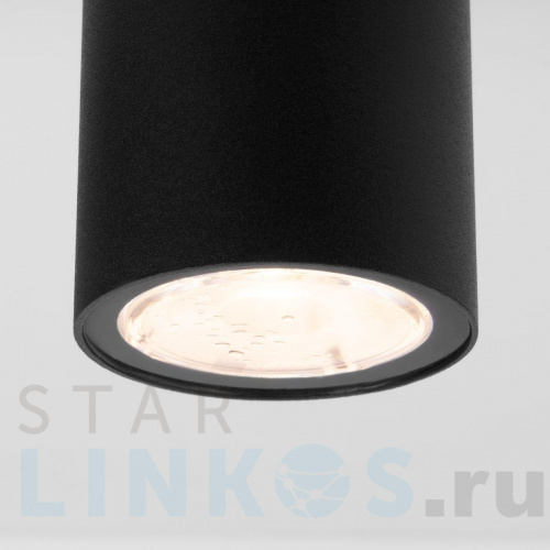 Купить с доставкой Уличный светодиодный светильник Elektrostandard Light 35129/H черный a056228 в Туле фото 2