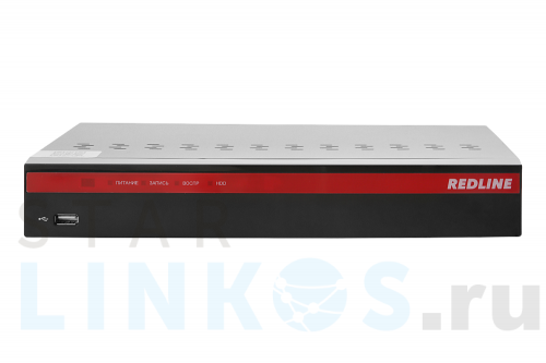 Купить с доставкой Видеорегистратор гибридный 16ти канальный RedLine RL-MH16n2 (2Мп 25к/с) в Туле