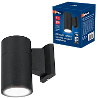 Купить Уличный настенный светодиодный светильник Uniel ULU-S21A-3W/4000K IP65 Black UL-00006801 в Туле