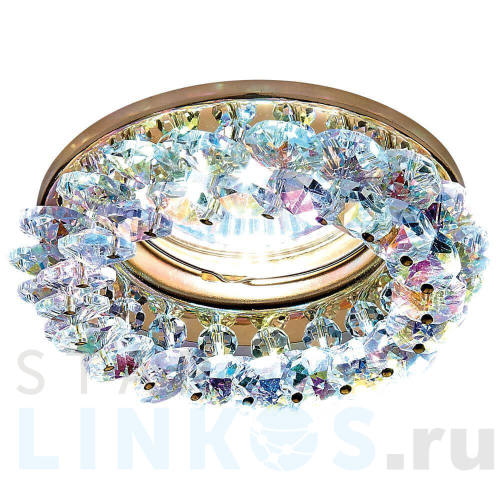 Купить с доставкой Встраиваемый светильник Ambrella light Crystal K206 MULTI/G в Туле