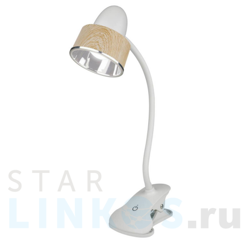 Купить с доставкой Настольная лампа Uniel TLD-557 Brown/LED/350Lm/5500K/Dimmer UL-00004138 в Туле