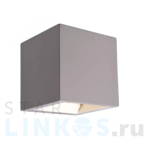 Купить с доставкой Настенный светильник Deko-Light Mini Cube Gray 620136 в Туле