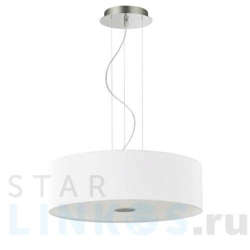 Купить с доставкой Подвесной светильник Ideal Lux Woody SP5 Bianco 103242 в Туле