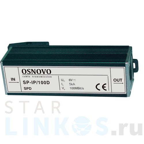 Купить с доставкой Устройство грозозащиты Osnovo SP-IP/100D в Туле