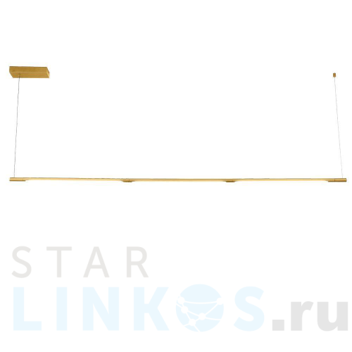 Купить с доставкой Подвесной светодиодный светильник Crystal Lux Largo SP33W L1770 Gold в Туле