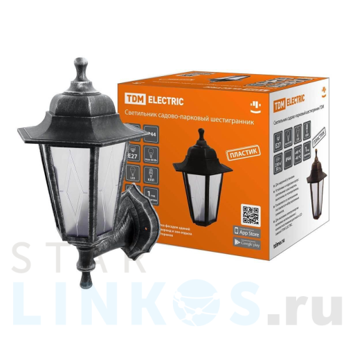 Купить с доставкой Уличный настенный светильник TDM Electric НБУ 06-60-001 SQ0330-0791 в Туле