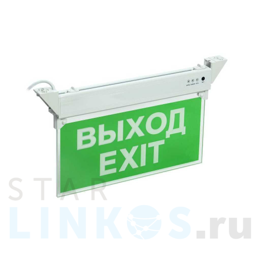 Купить с доставкой Аварийный светодиодный светильник IEK ССА 2101 "Выход-Exit" LSSA0-2101-3-20-K03 в Туле