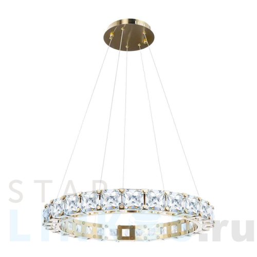 Купить с доставкой Подвесной светодиодный светильник Loft IT Tiffany 10204/600 Gold в Туле