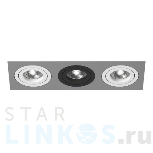 Купить с доставкой Встраиваемый светильник Lightstar Intero 16 (217539+217606+217607+217606) i539060706 в Туле