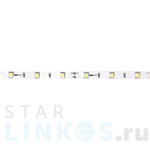 Купить с доставкой Светодиодная влагозащищенная лента Jazzway 14,4W/m 60Led/m 5050SMD теплый белый 5M 1000965 в Туле