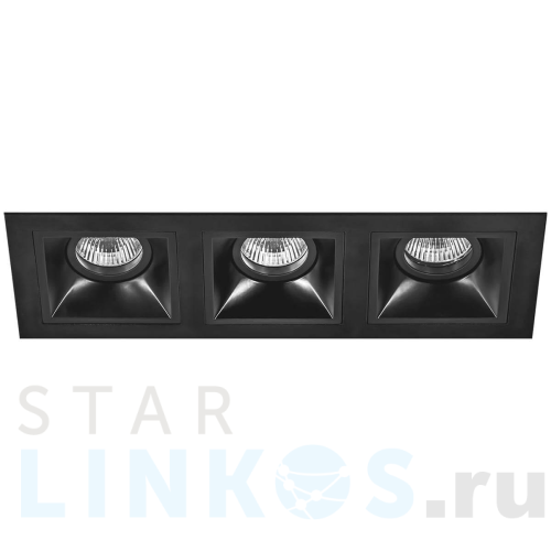 Купить с доставкой Встраиваемый светильник Lightstar Domino (214537+214507+214507+214507) D537070707 в Туле