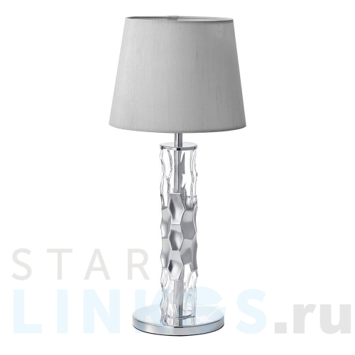 Купить с доставкой Настольная лампа Crystal Lux Primavera LG1 Chrome в Туле