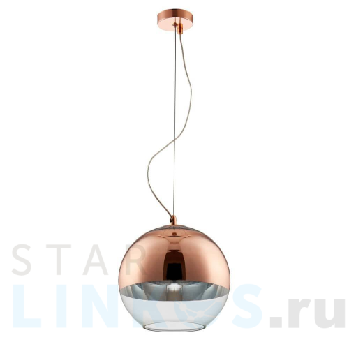 Купить с доставкой Подвесной светильник Crystal Lux Woody SP1 D300 Copper в Туле